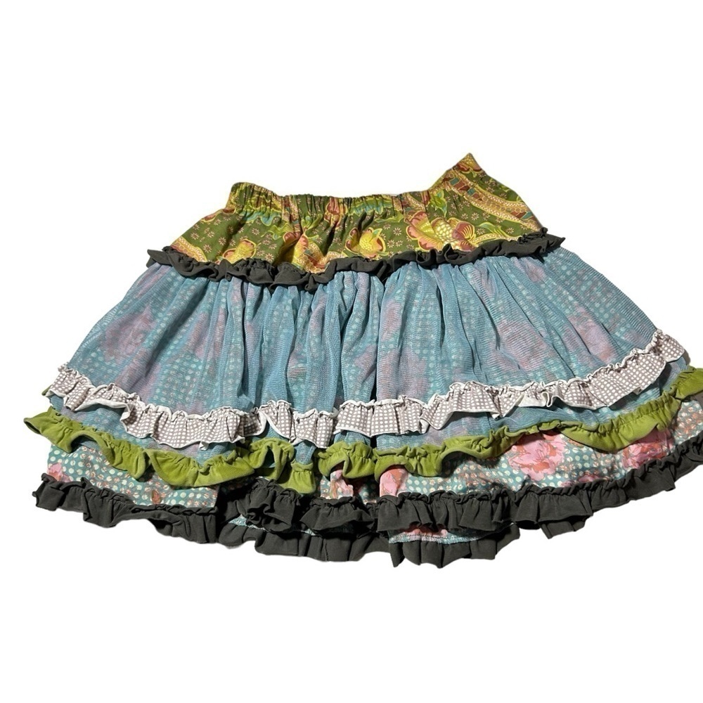 MATILDA JANE You & Me Ava tutu skirt blue green brown tulle twirl raven 12